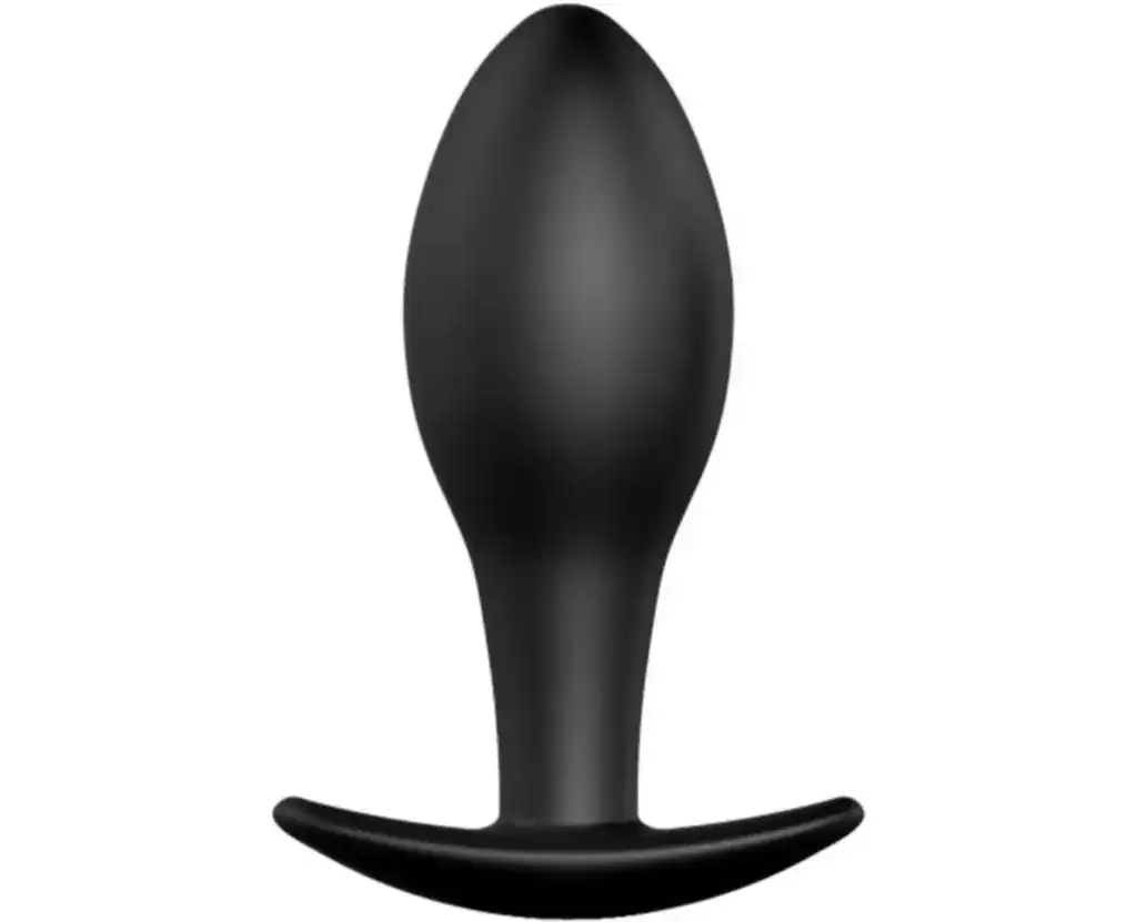 Dop Anal Pretty Love Anchor, Silicon, 8,5 cm, Negru