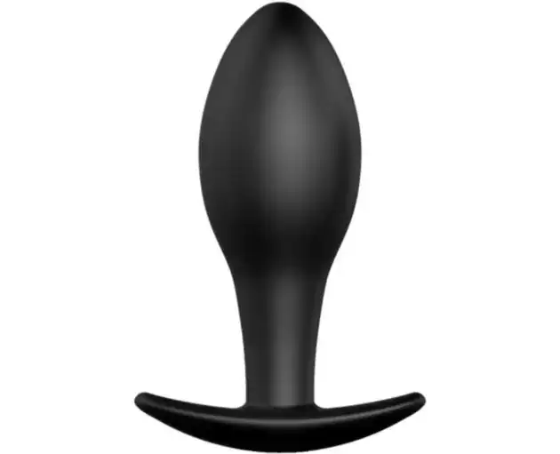 Dop Anal Pretty Love Anchor, Silicon, 8,5 cm, Negru