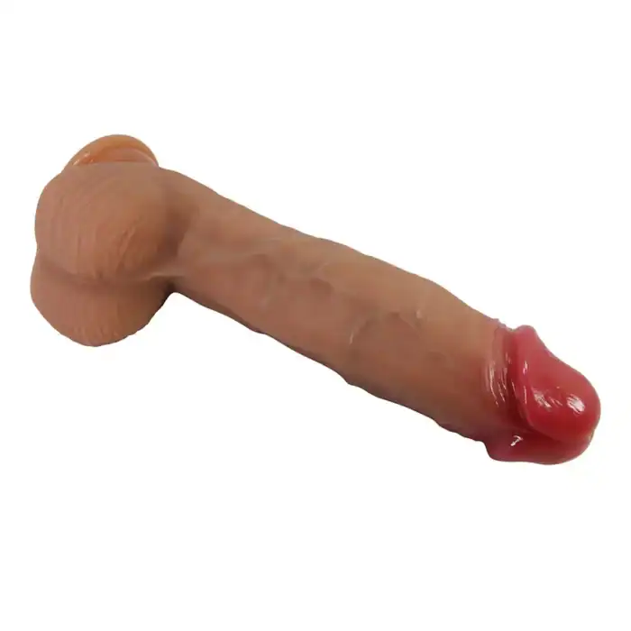Dildo realist Pretty Love Orton 23,5 cm cu ventuză, silicon