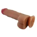 Dildo realist Pretty Love Orton 23,5 cm cu ventuză, silicon
