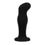 Dop anal Black&Silver Sean negru din silicon premium