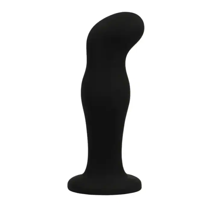Dop anal Black&Silver Sean negru din silicon premium