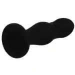 Dop anal Black&Silver Sean negru din silicon premium
