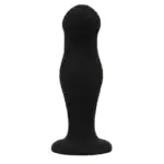 Dop anal Black&Silver Sean negru din silicon premium