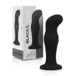 dop anal din silicon premium negru Black&Silver Sean