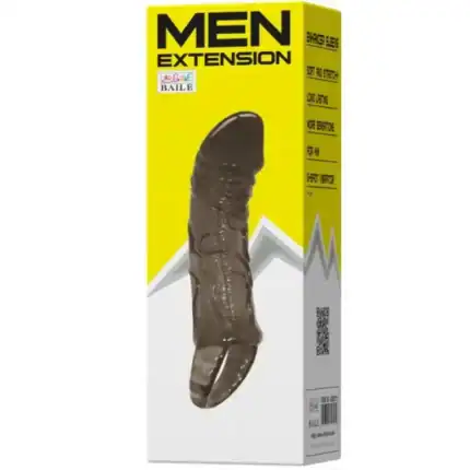 Husă extensoare Baile din TPR cu strap pentru testicule 11,5 cm