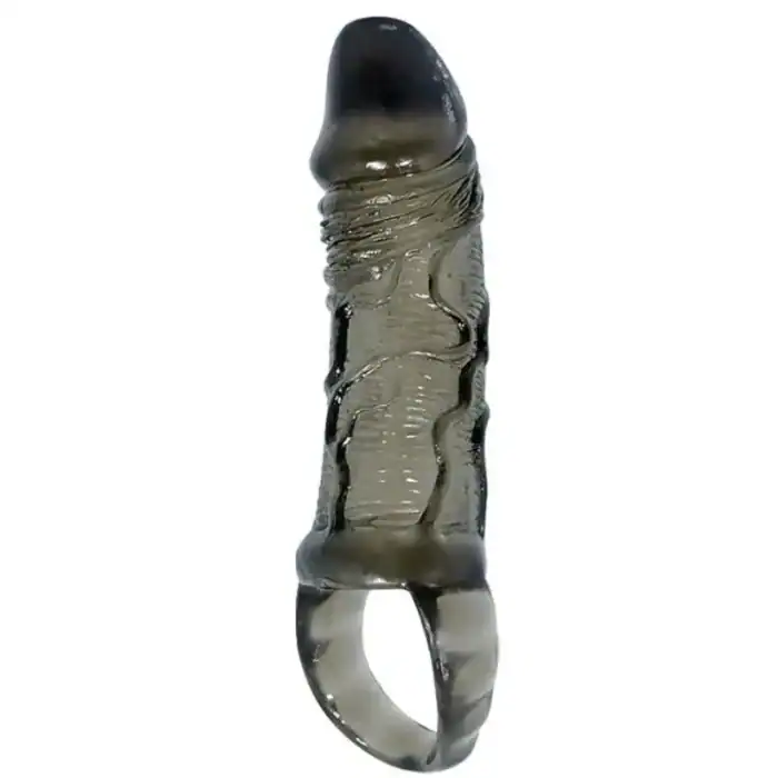 Husă extensoare Baile din TPR cu strap pentru testicule, 11,5 cm