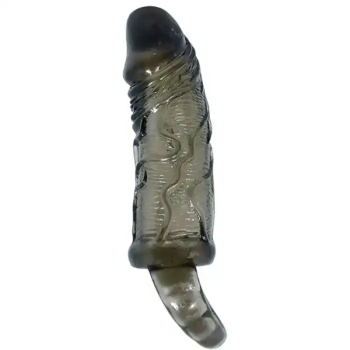 Husă extensoare Baile din TPR cu strap pentru testicule, 11,5 cm
