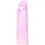 Husă penis silicon roz Baile, 13 cm