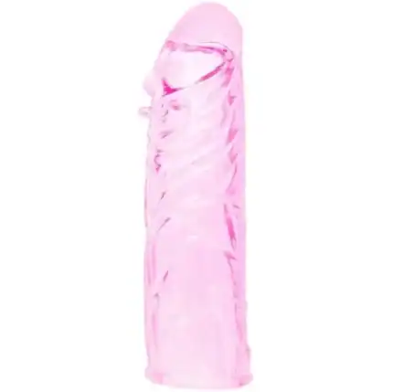 Husă penis silicon roz Baile, 13 cm