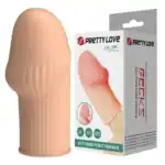 Manșon penis natural Huel Pretty Love, TPE
