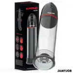 Pompă de erecție automată, 3 moduri de aspirație, gri, USB, Jamyjob Xpand