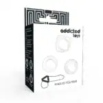 Set de 3 inele transparente pentru penis Addicted Toys