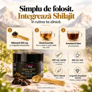 Shilajit – Rășină Pură