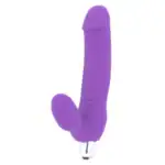 Vibrator Intense Sugar liliac din silicon, 7 moduri de vibrație